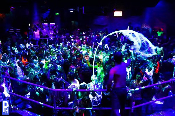 uv paint party club ice