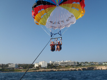 parasailing cyprus