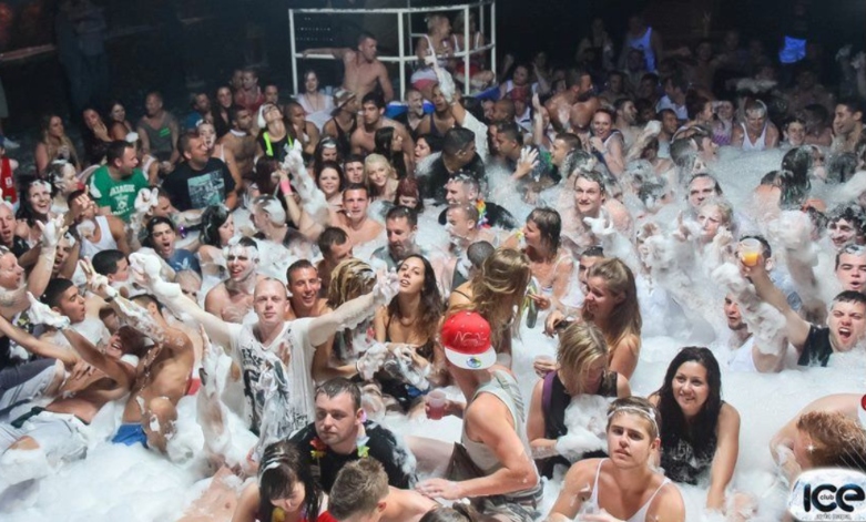 foam party in ayia napa