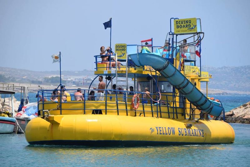 Yellow Submarine | Titanas Travel & Tours, Ayia Napa - Cyprus